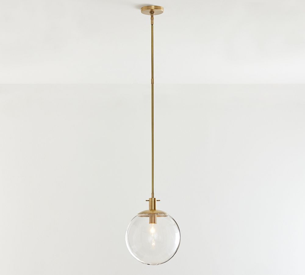 Caufield Glass Globe Pendant | Pottery Barn (US)