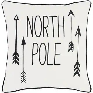 Aquilonem North Pole Holiday 18-inch Throw Pillow or Pillow Cover | Bed Bath & Beyond
