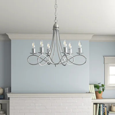 Macarthur 6 - Light Candle Style Classic / Traditional Chandelier | Wayfair North America