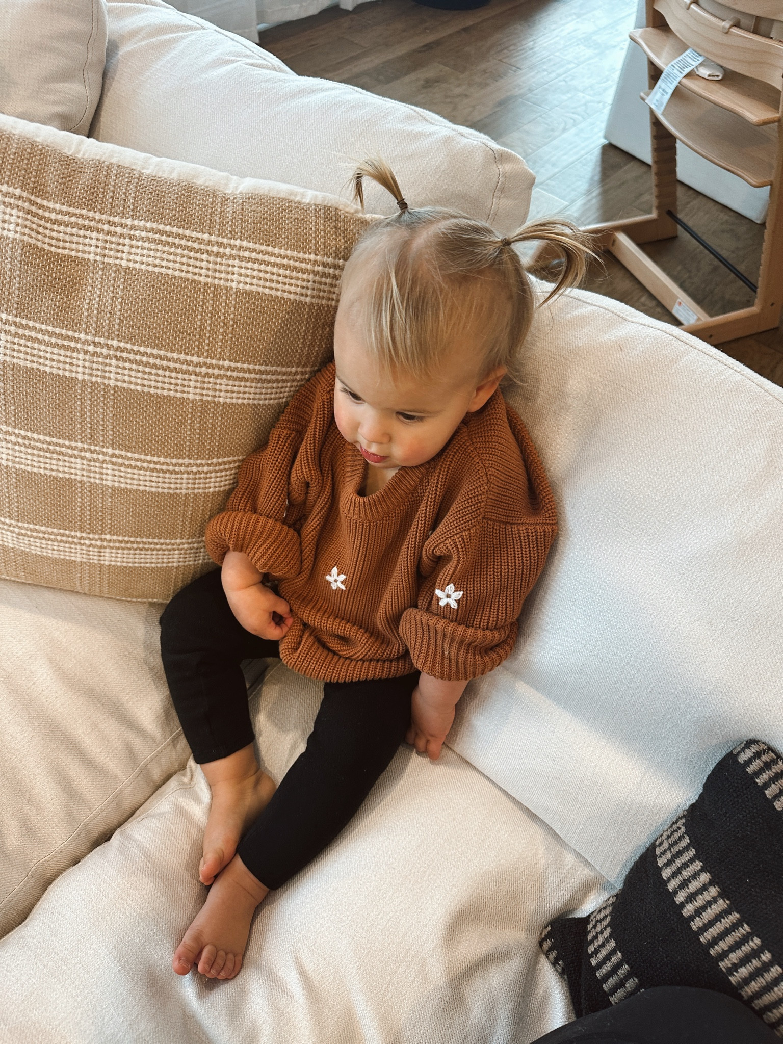 Cozy toddler oversized sweater from Amazon!