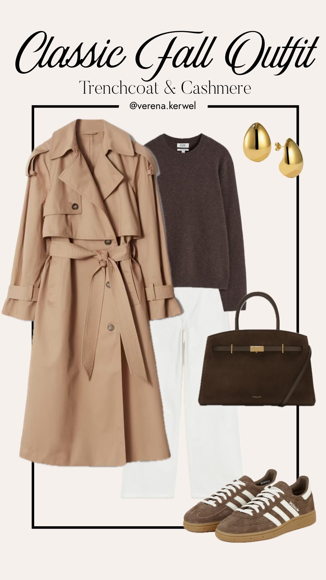 Classic Fall Outfit feat Cashmere, Trenchcoat & Suede Accessories. The Sneakers are a Must Have!

#LTKdeutschland #LTKautumn #LTKeurope