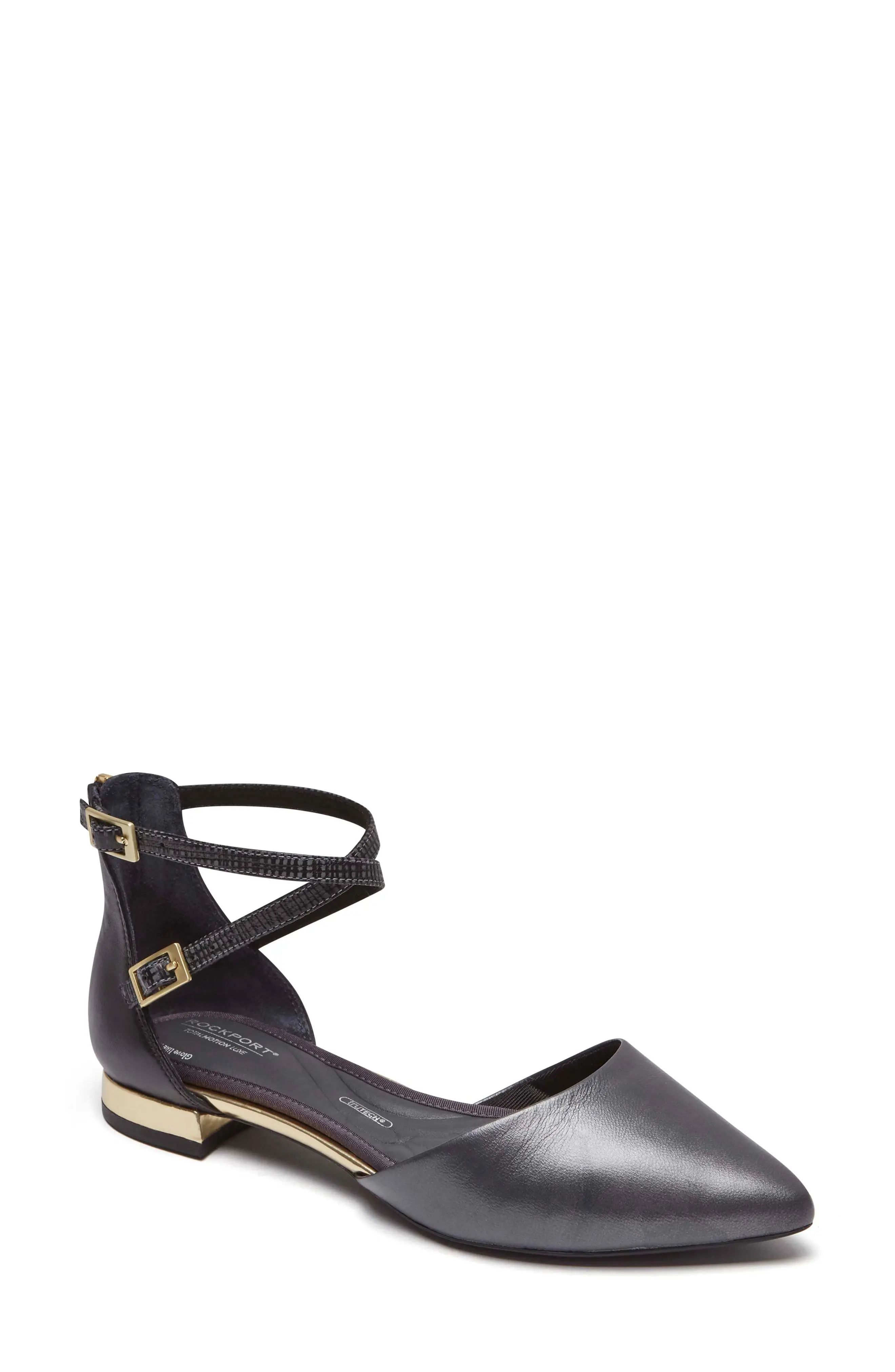Total Motion<sup>®</sup> Zuly Luxe Ankle Strap Flat | Nordstrom