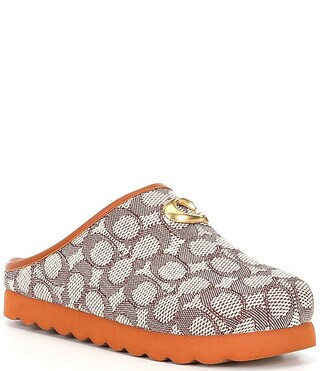 Hadley Signature Jacquard Clogs | Dillard's