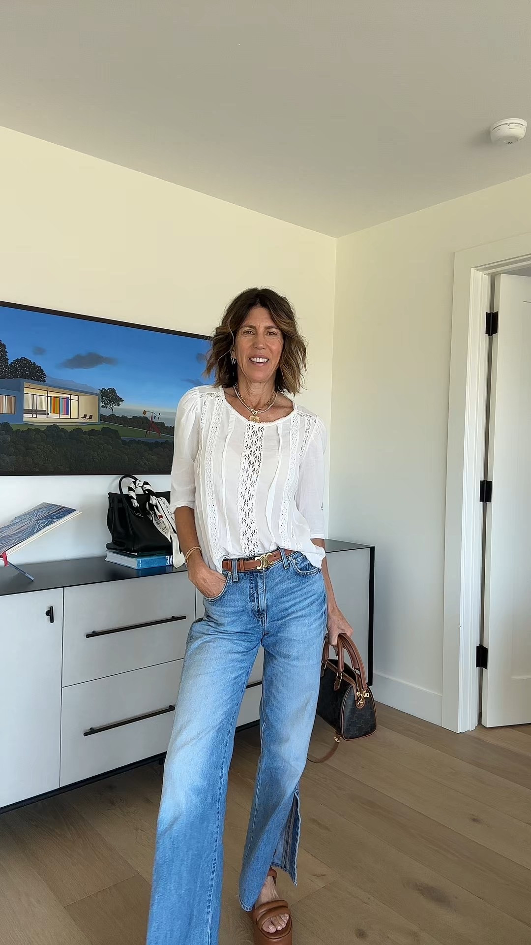 Jeans and a white top on repeat.

#LTKStyleTip #LTKOver40