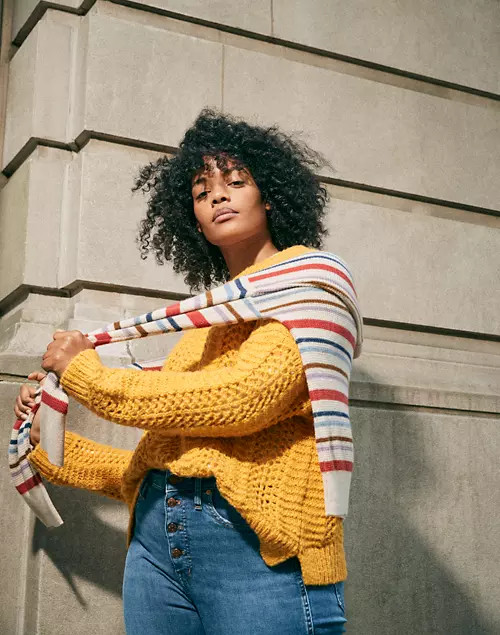 Windemere Pointelle Pullover Sweater | Madewell