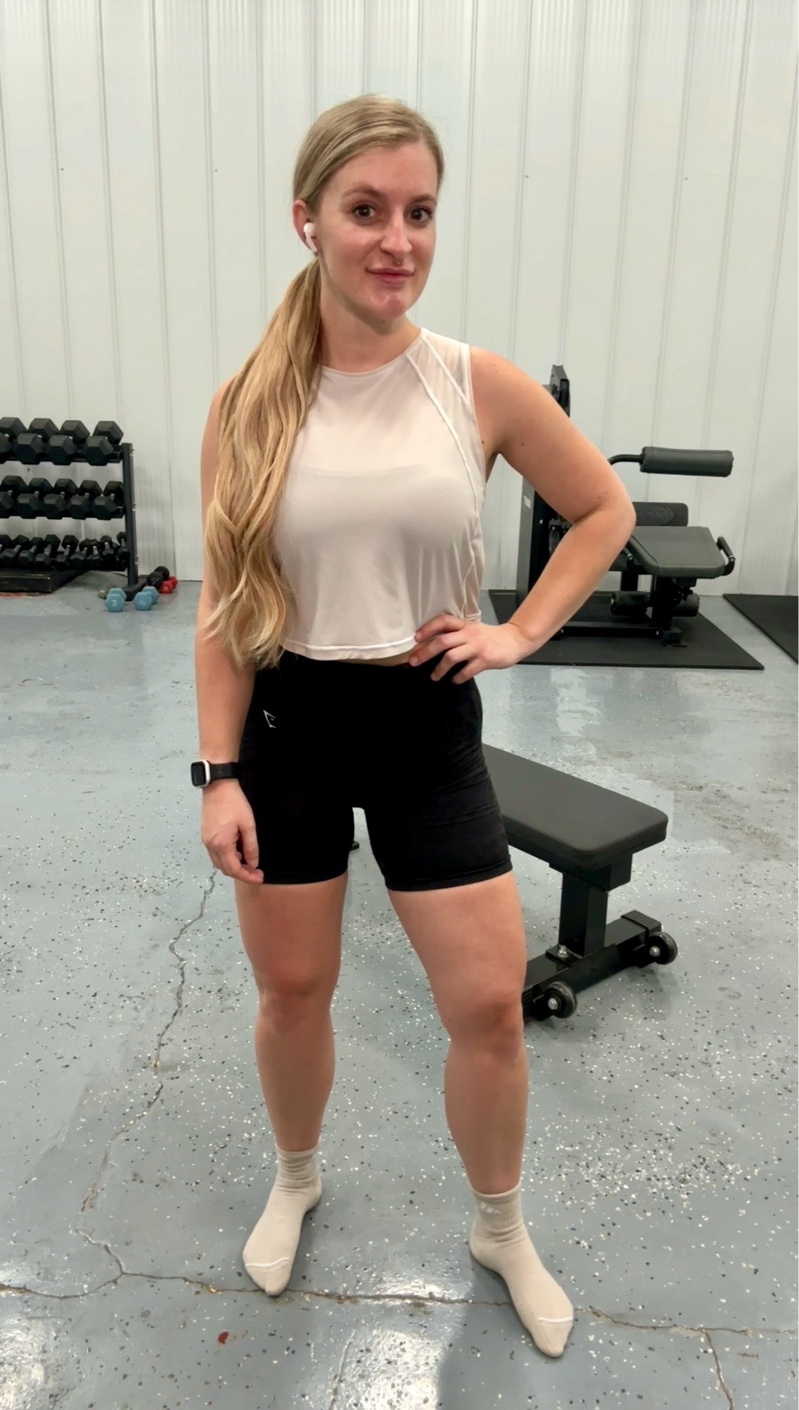 My Gymshark shorts just make my leg day pump look better somehow 🖤 My Lululemon crop tank is a staple in my workout wardrobe too! 

#LTKfitness #LTKfindsunder50 #LTKActive