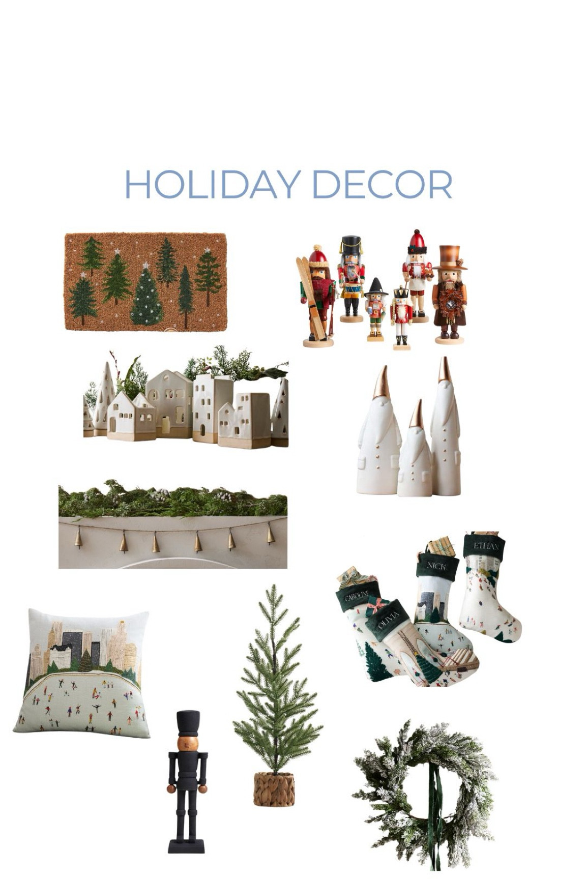 Stocking up on new holiday decor pieces for the holiday season! 🌲

Christmas decor, interior design, holiday decorations

#LTKSeasonal #LTKhome