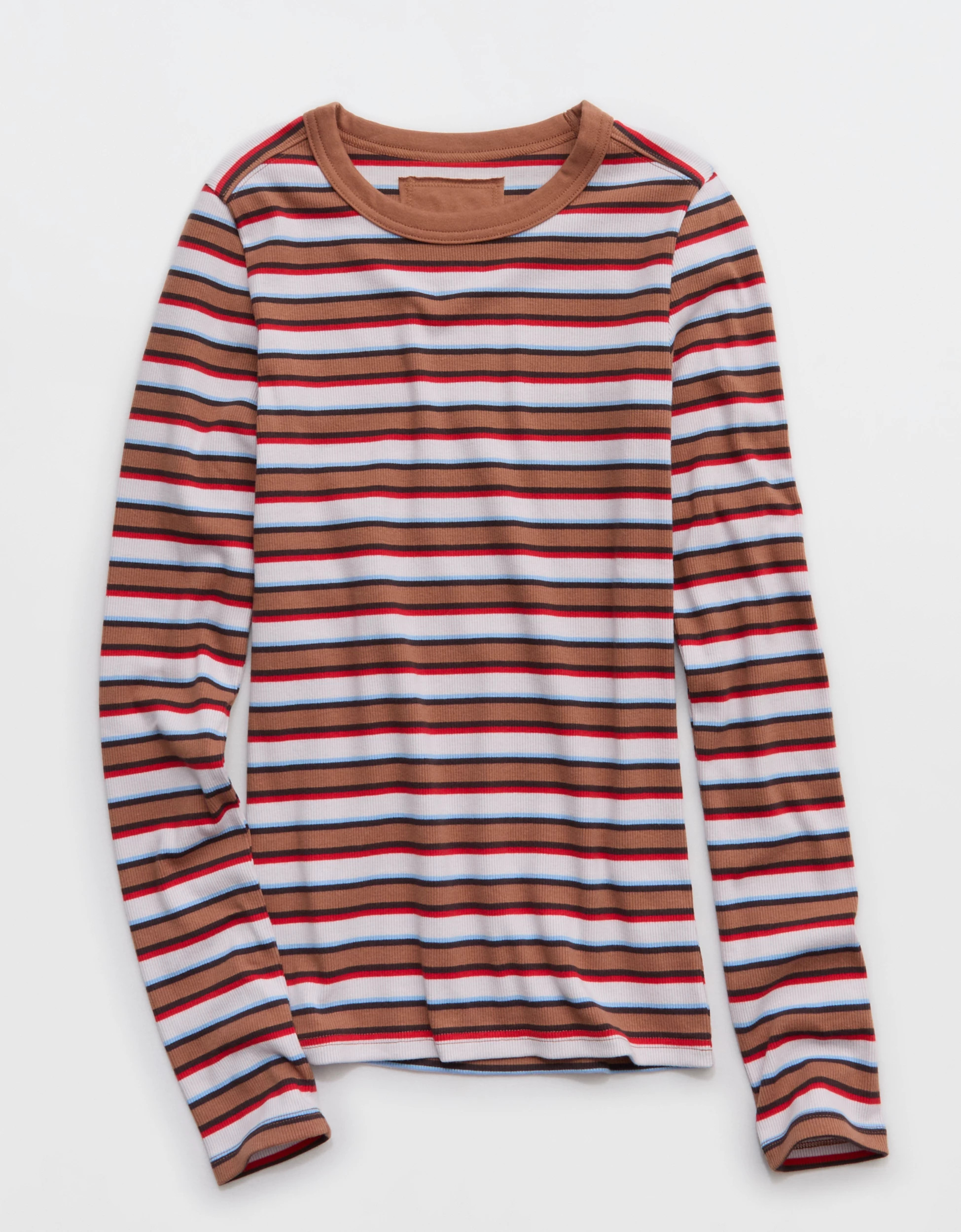 Aerie Essential Crew Layering T-Shirt | Aerie