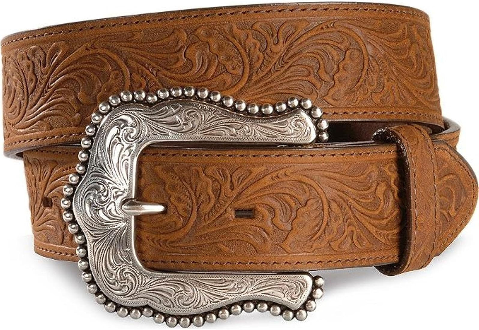 Women's Layla Leather Belt Brown 30 | Amazon (US)