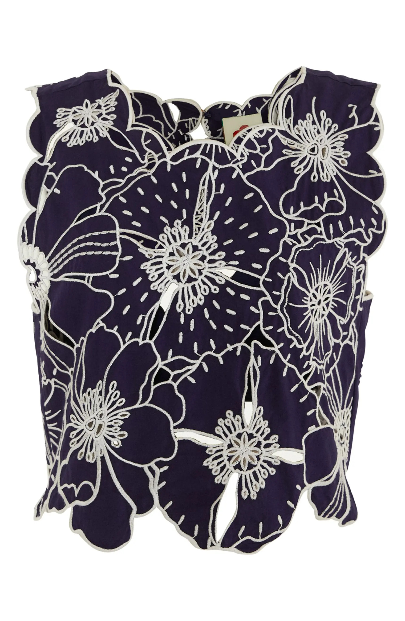 Richelieu Floral Embroidered Top | Nordstrom