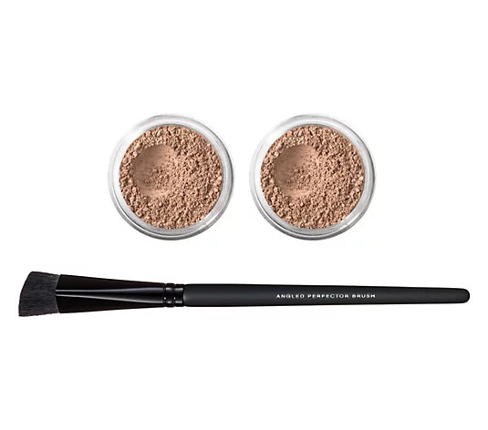 Make Your Selection: bareMinerals Bisque Concealer Duo with Angled Perfector Brush | QVC