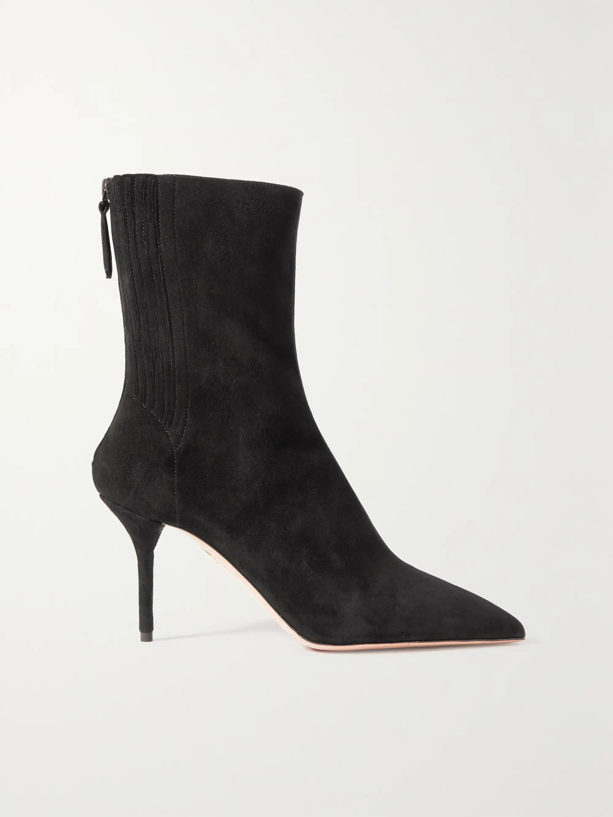 Saint Honore 85 suede ankle boots | NET-A-PORTER (UK & EU)