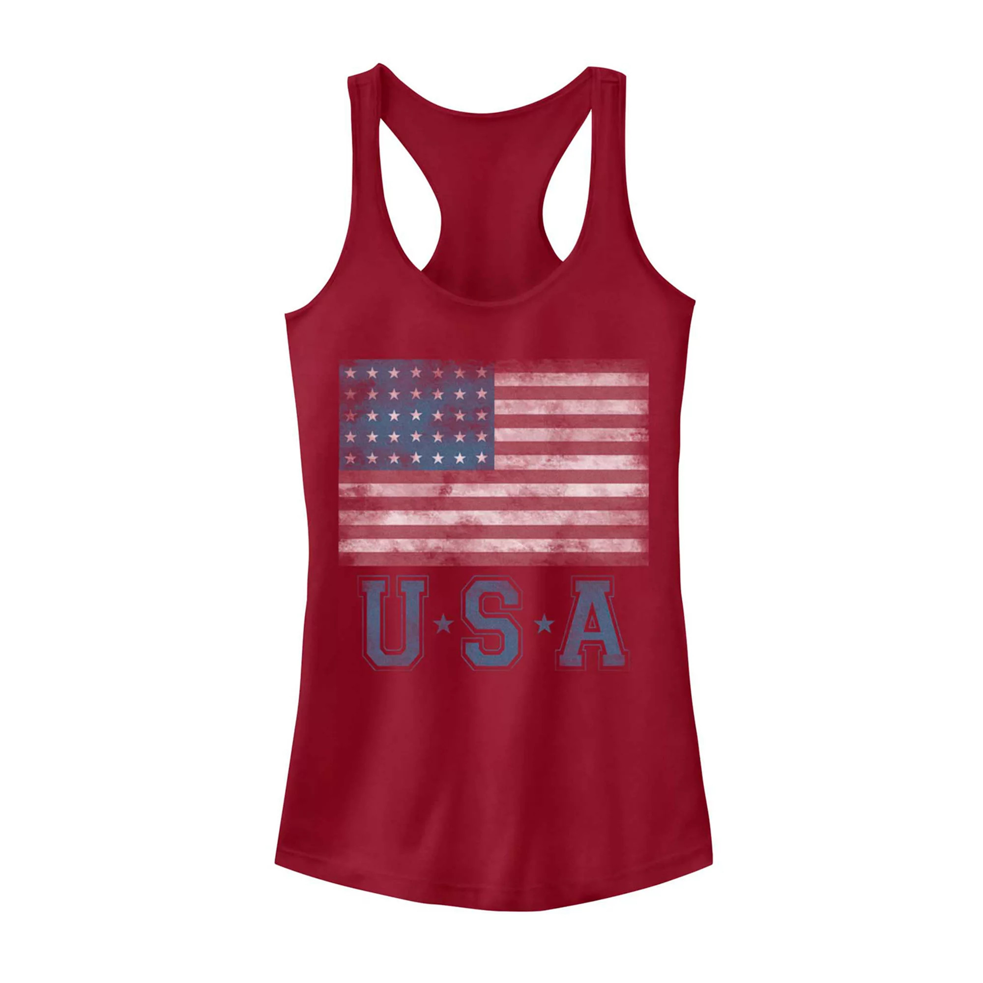 Juniors' USA Distressed Flag Tank Top | Kohl's