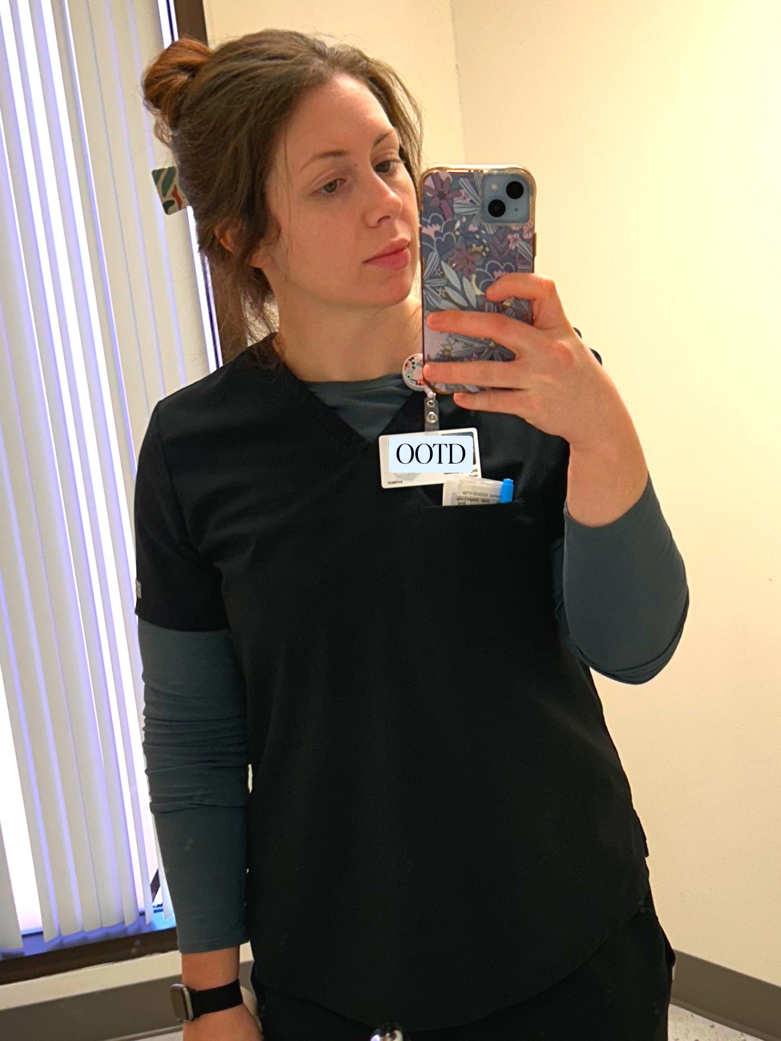 Lulu tops I wear under scrubs for clinical rotations 🤝 #healthcare 