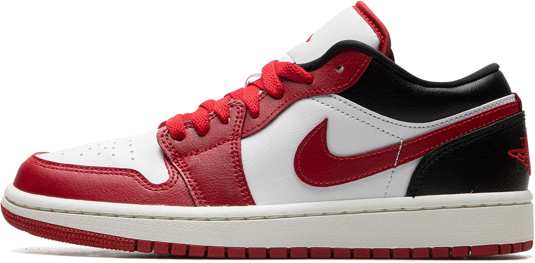 Jordan Womens WMNS AIR 1 Low DC0774 160 Reverse Black Toe - Size 11.5W | Amazon (US)