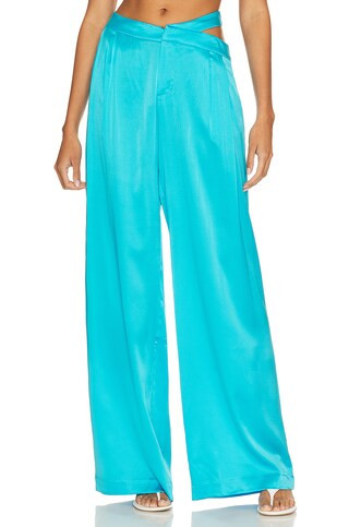 SER.O.YA Zarri Pant in Turquoise from Revolve.com | Revolve Clothing (Global)