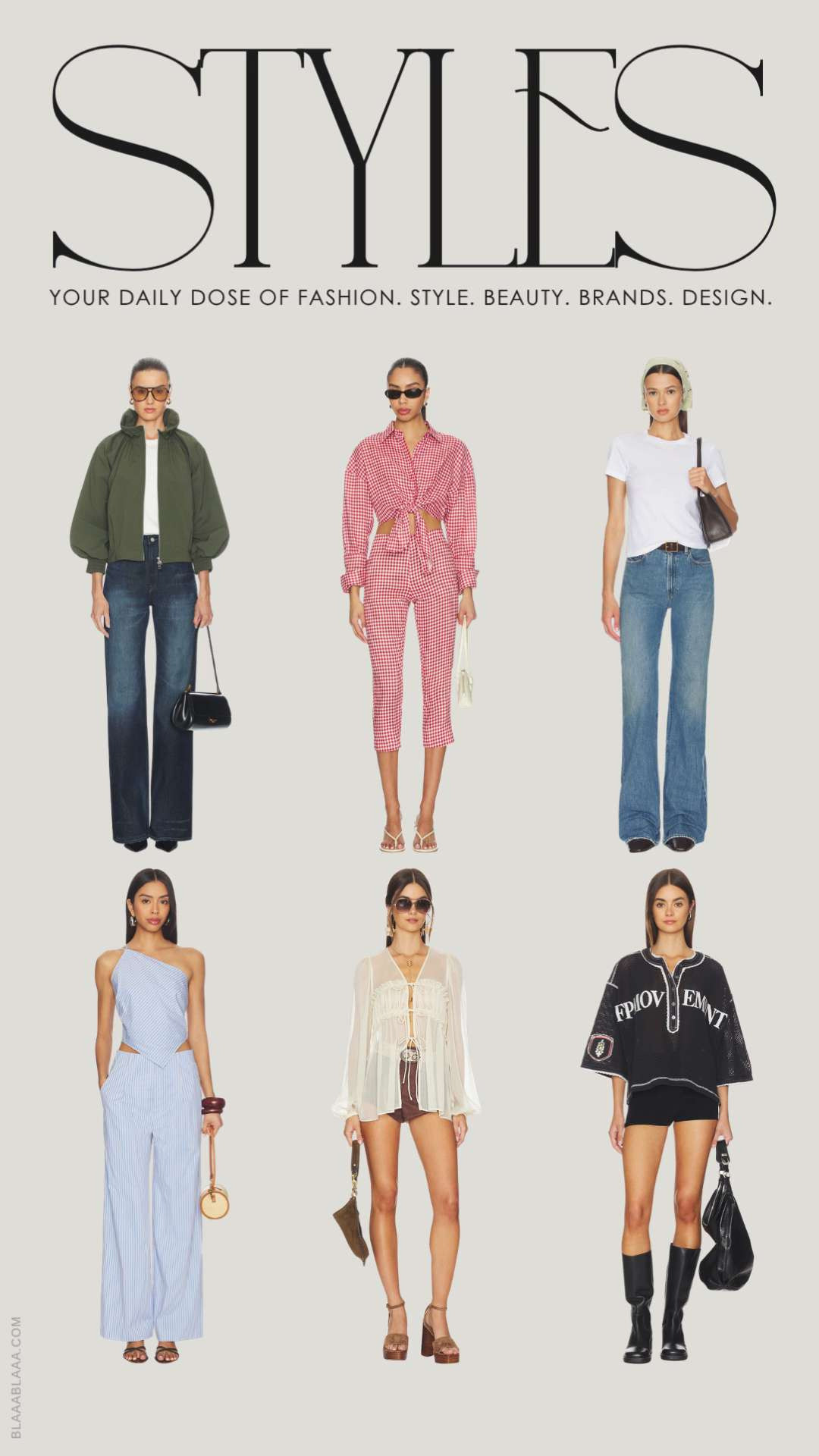 6 Chic Styles 010426 | INSTAGRAM @blaaagram

Hope you enjoyed watching this one and DON'T FORGET to hit that like button, leave a nice little comment and, if you're feeling daring enough, subscribe to the channel ... and follow us on INSTAGRAM too @blaaagram ... 

 #LTKeurope #LTKworkwear #LTKstyletip