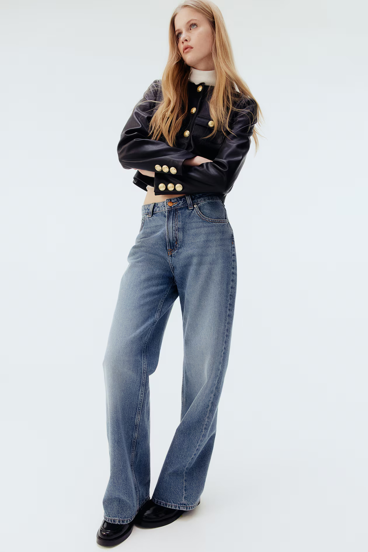 Wide High Jeans | H&M (UK, MY, IN, SG, PH, TW, HK)