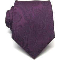 Mens Tie. Eggplant Purple Paisley Silk Tie | Etsy (US)