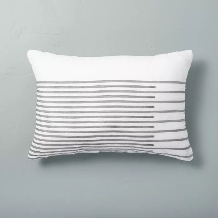 Faded Stripe Throw Pillow - Hearth & Hand™ with Magnolia | Target