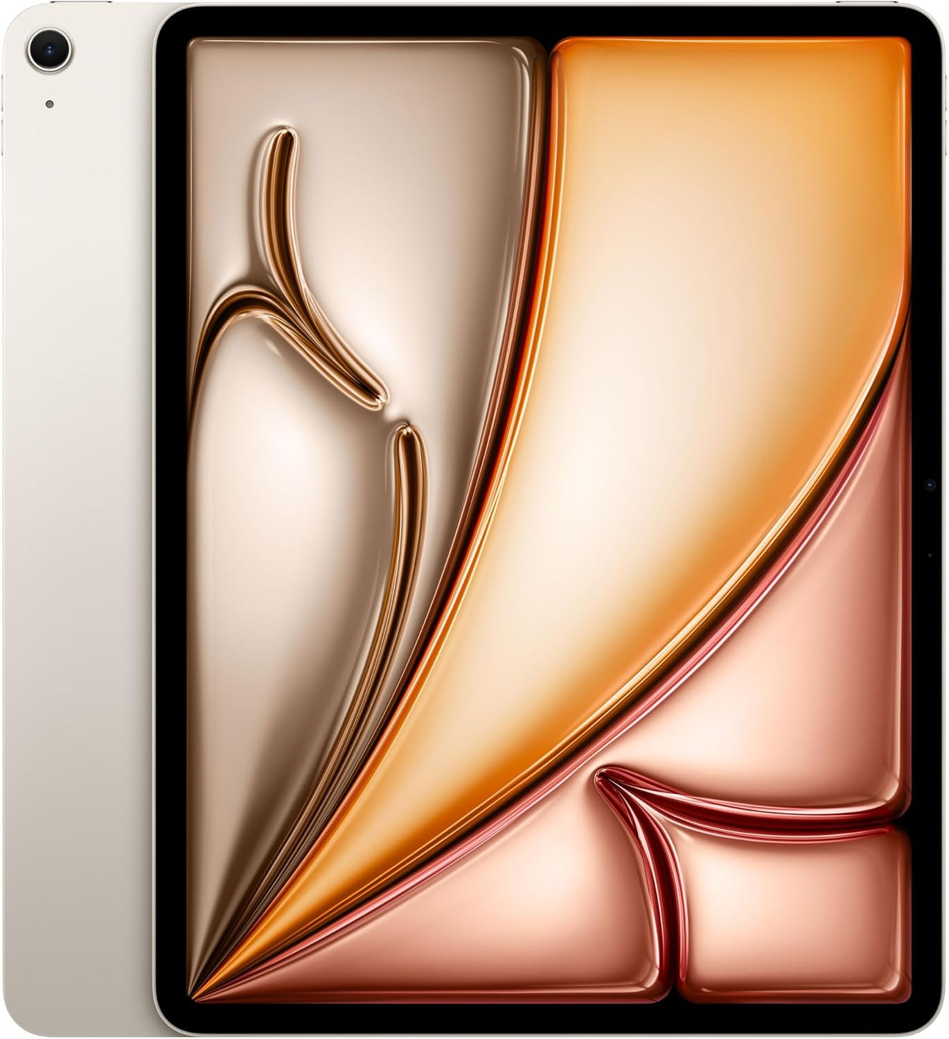 Apple iPad Air 13-inch (M4): Liquid Retina Display, 128GB, 12MP Front/Back Camera, Wi-Fi 7 with Apple N1, Touch ID, All-Day Battery Life — Starlight | Amazon (US)