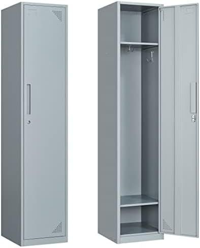 SISESOL Metal Lockers for Employees Steel Locker Large School Locker Metal Wall Locker Office Emp... | Amazon (US)