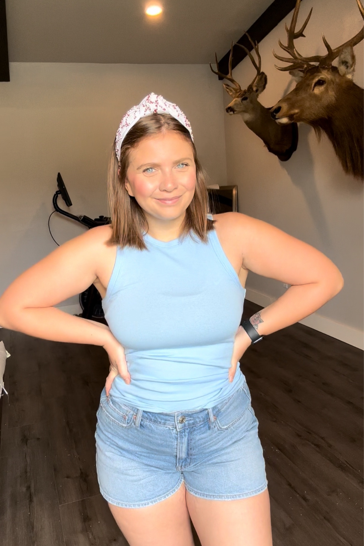 Memorial Day weekend fit🩵❤️

#LTKFindsUnder100 #LTKStyleTip #LTKMidsize