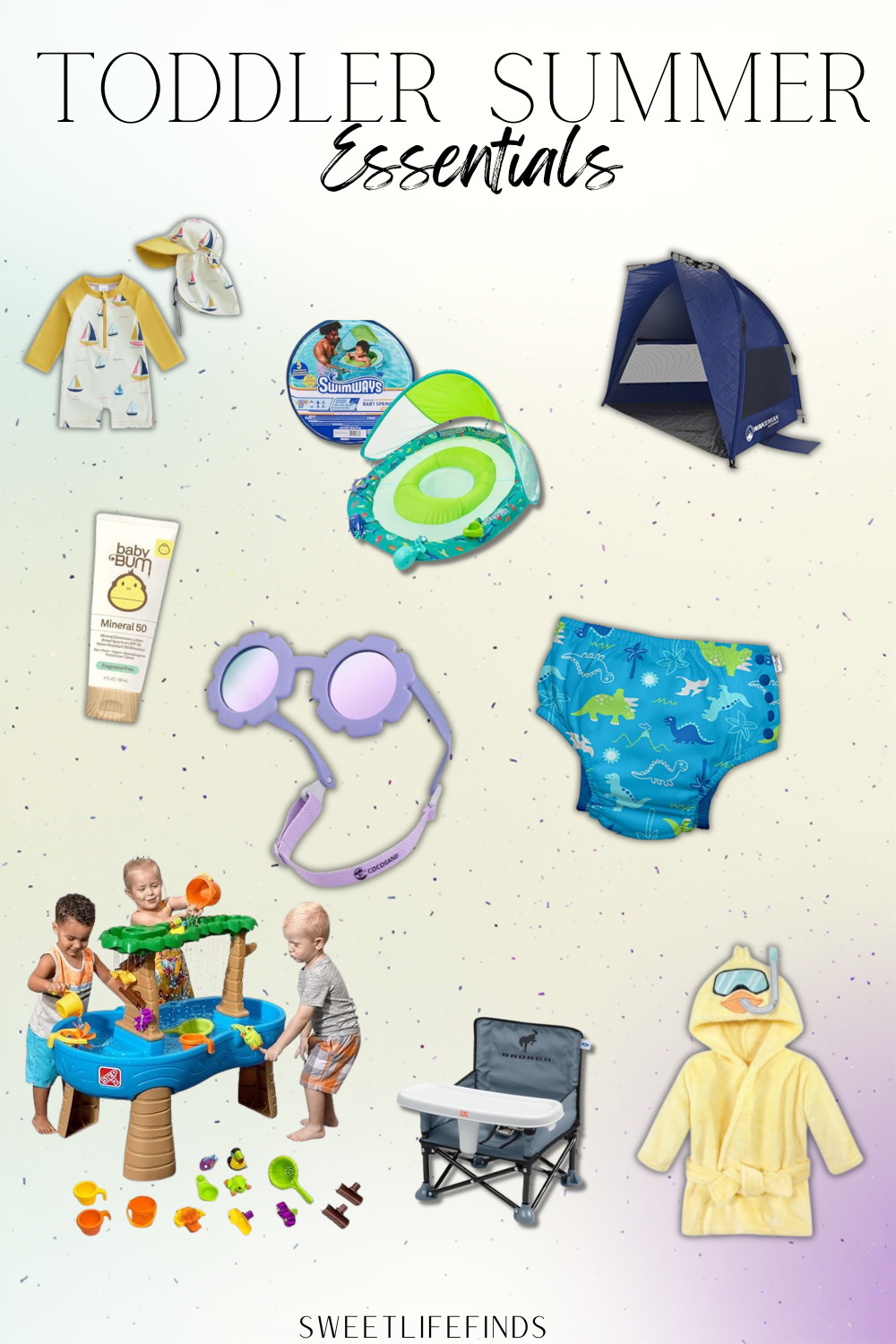 These toddler summer essentials make beach days and pool days so much easier. Cute practical finds for keeping little ones comfy, covered, and entertained all summer. #SweetLifeByKourtney #ToddlerSummerEssentials #SummerMustHaves #MomLifeFinds 

 #LTKSeasonal #LTKSwim #LTKKids
