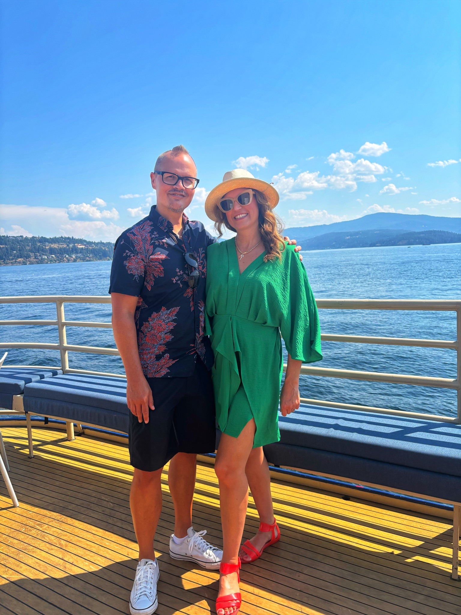 Labor Day Weekend boat cruise on our favorite place - Lake Coeur d’alene!  My cupshe dress is comfortable, doesn’t wrinkle in a suitcase and is a flattering cut.  

#LTKFindsUnder50 #LTKOver40 #LTKTravel