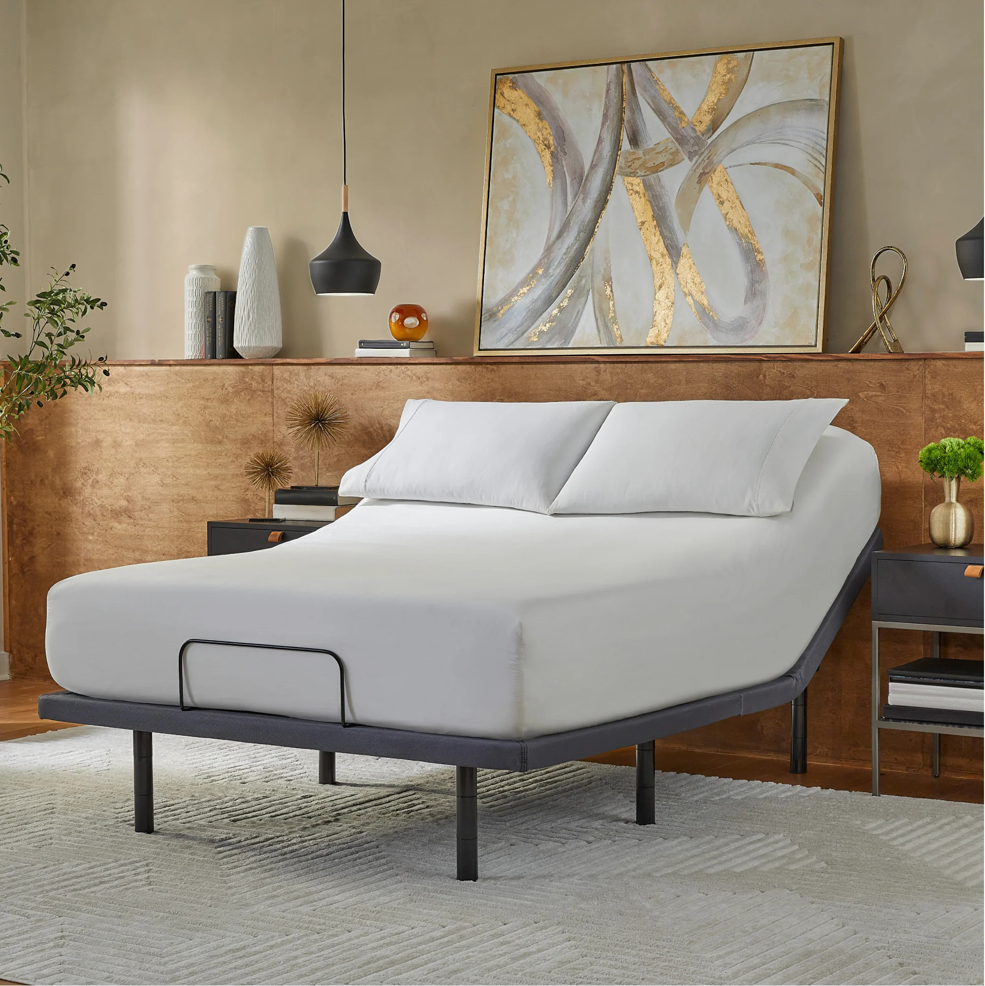 Serta baselogic™ Pearl Adjustable Bed Frame - California King | Serta