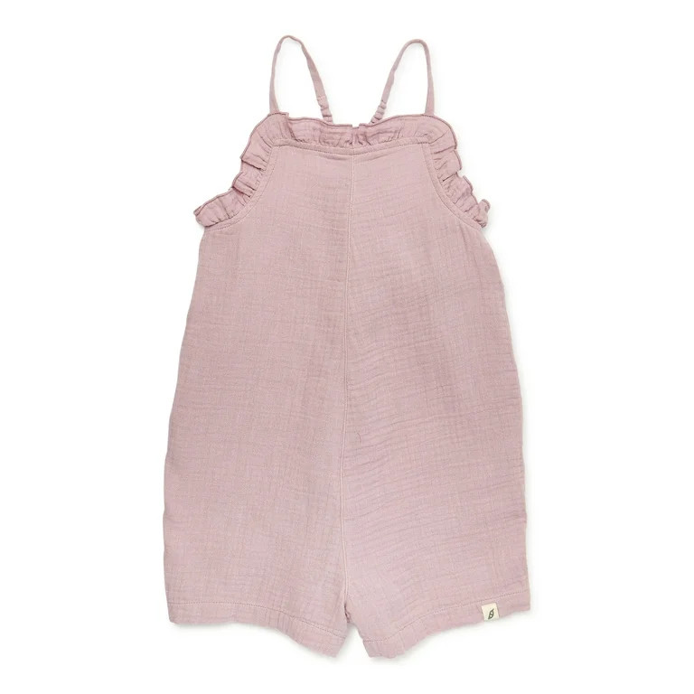 easy-peasy Toddler Girl Sleeveless Ruffled Romper, Sizes 12M-5T | Walmart (US)