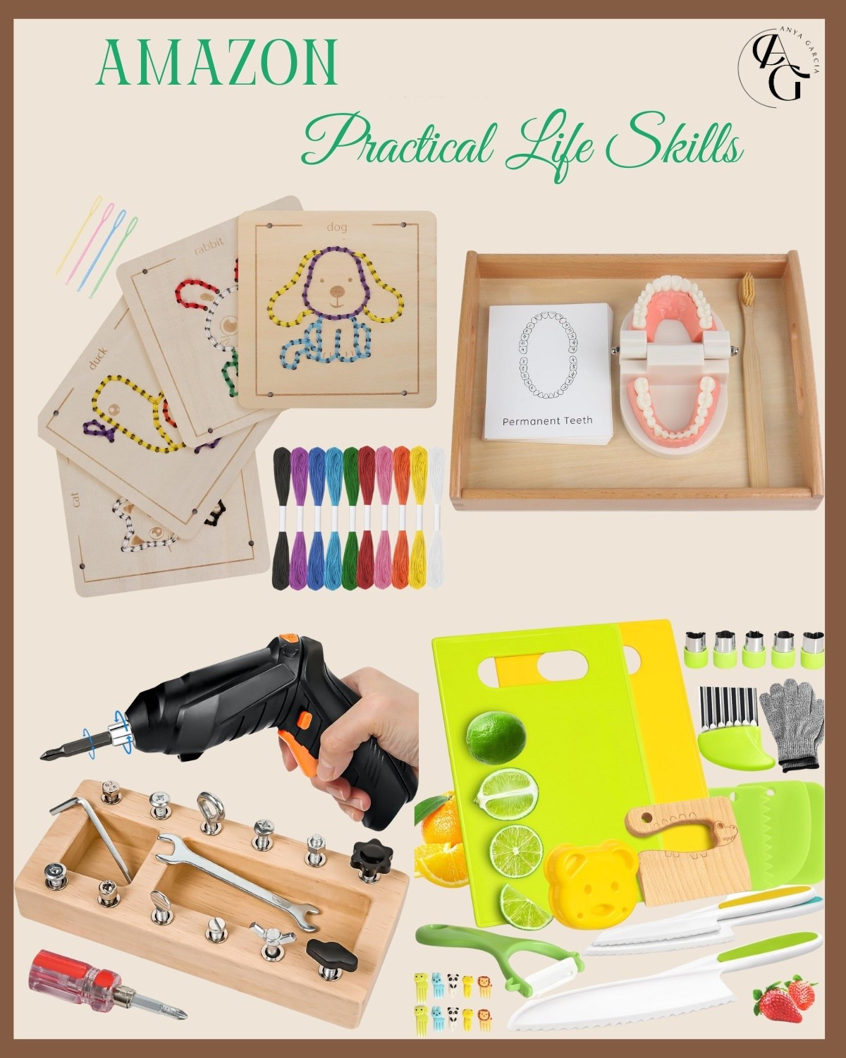 Amazon ~ Practical Life Skills 

#LTKmorningroutine #LTKKids #LTKHome