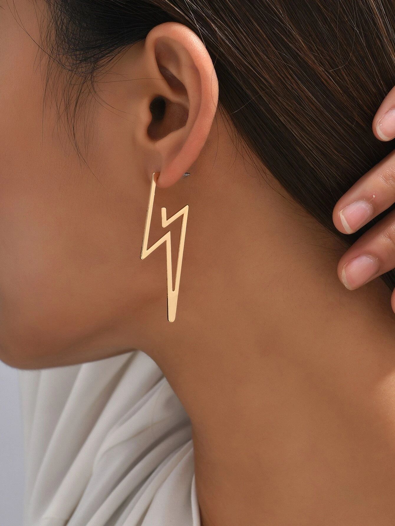 Lightning Design Earrings | SHEIN