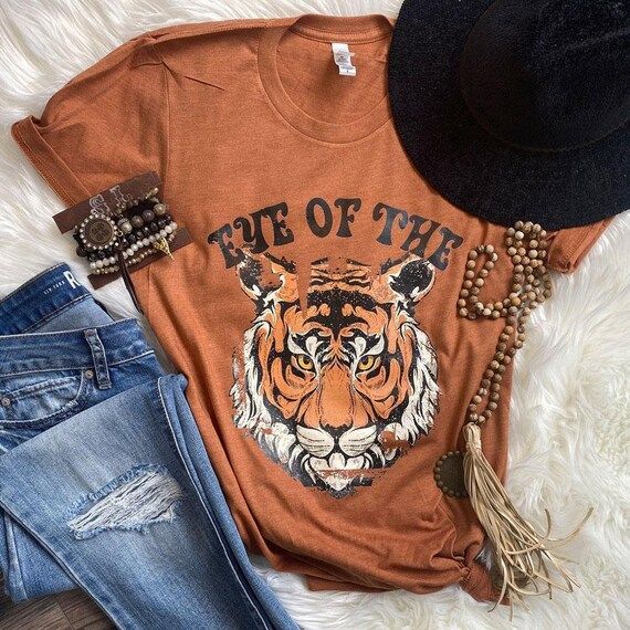 Eye of the Tiger Unisex Tshirt | Etsy (US)