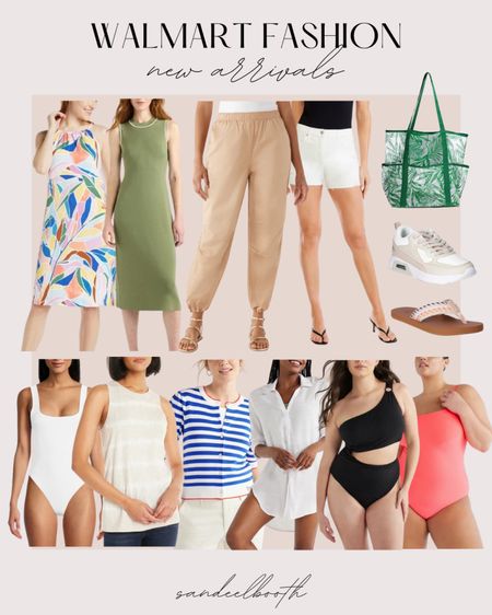Walmart fashion new arrivals! Swimsuits, coverups, maxi dresses, casual tops, jean shorts, flip flops, sneakers 

#LTKStyleTip #LTKxWalmart