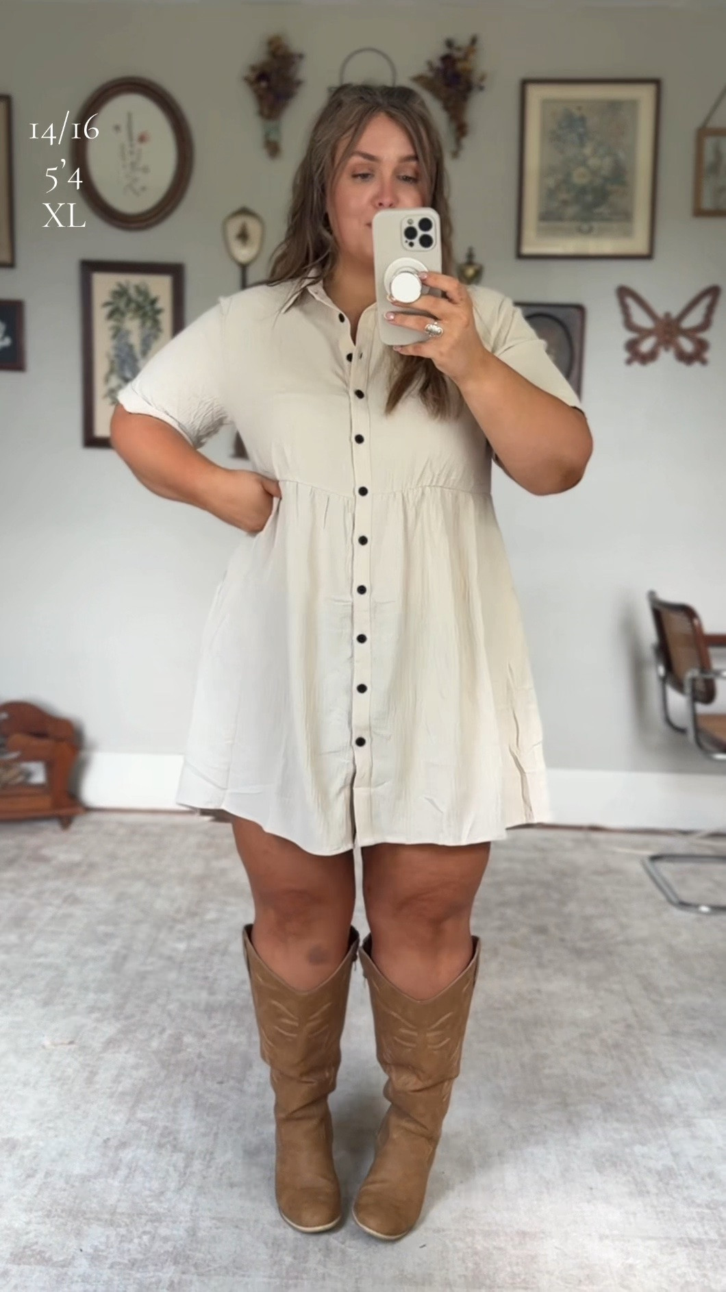 The cutest tummy flattering dress 👗

#LTKSaleAlert #LTKPlusSize #LTKMidsize