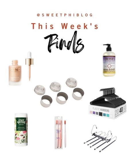 This week’s favorite finds including must have hangers, cleaning supplies and more! 😁

#LTKunder50 #LTKhome #LTKSeasonal