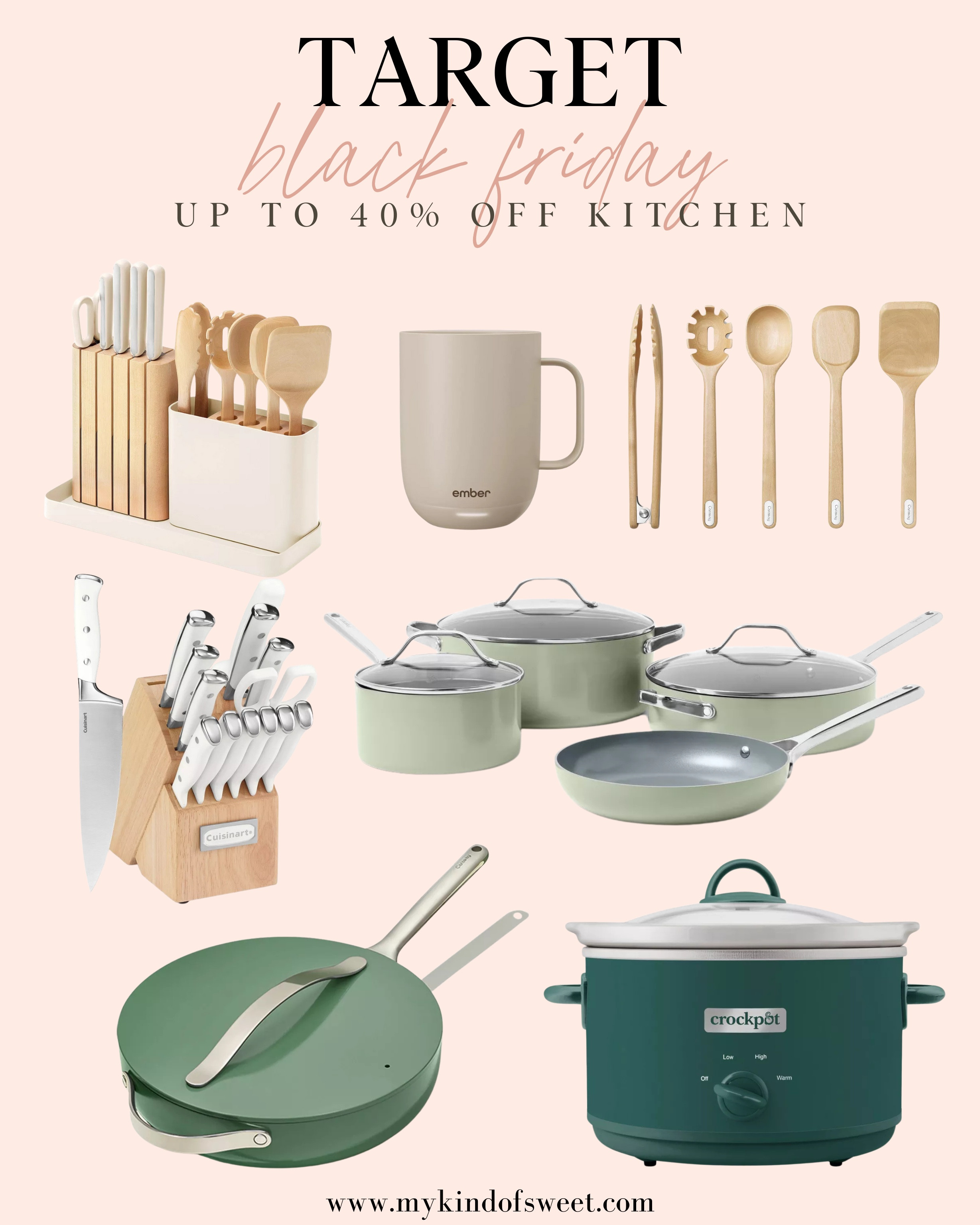 Upgrade your kitchen with Target’s Black Friday deals! Enjoy up to 40% off cookware, small appliances, and kitchen essentials—perfect for holiday hosting or everyday cooking.

#LTKSaleAlert #LTKHome #LTKCyberWeek