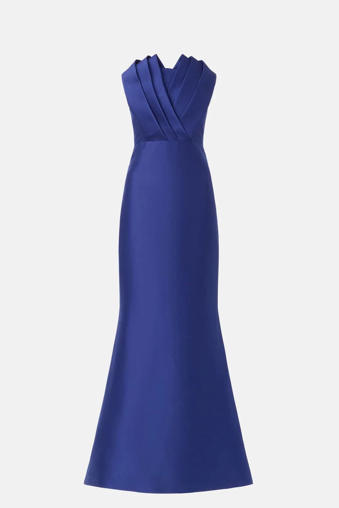 Badgley Mischka Strapless Origami Gown | Rent the Runway