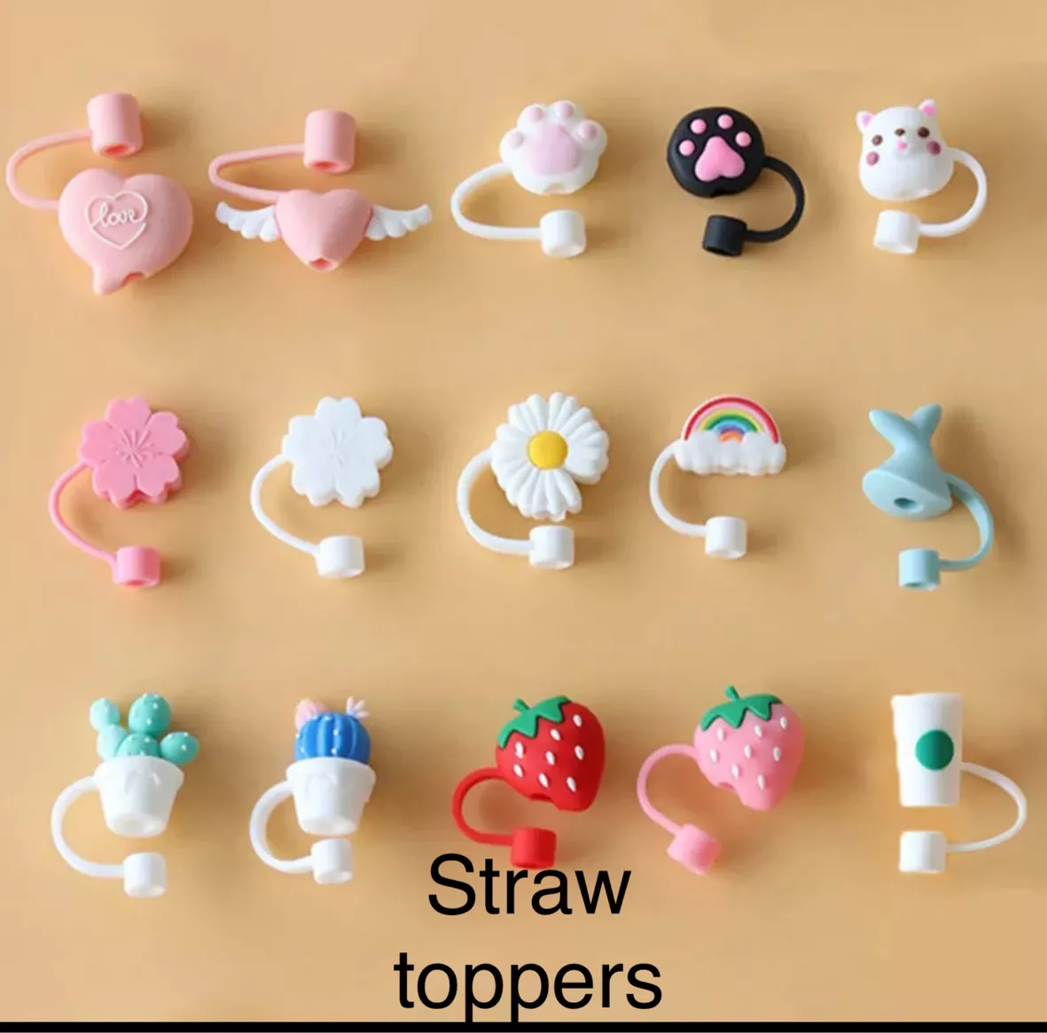 Fun Straw Covers -  curated on LTK