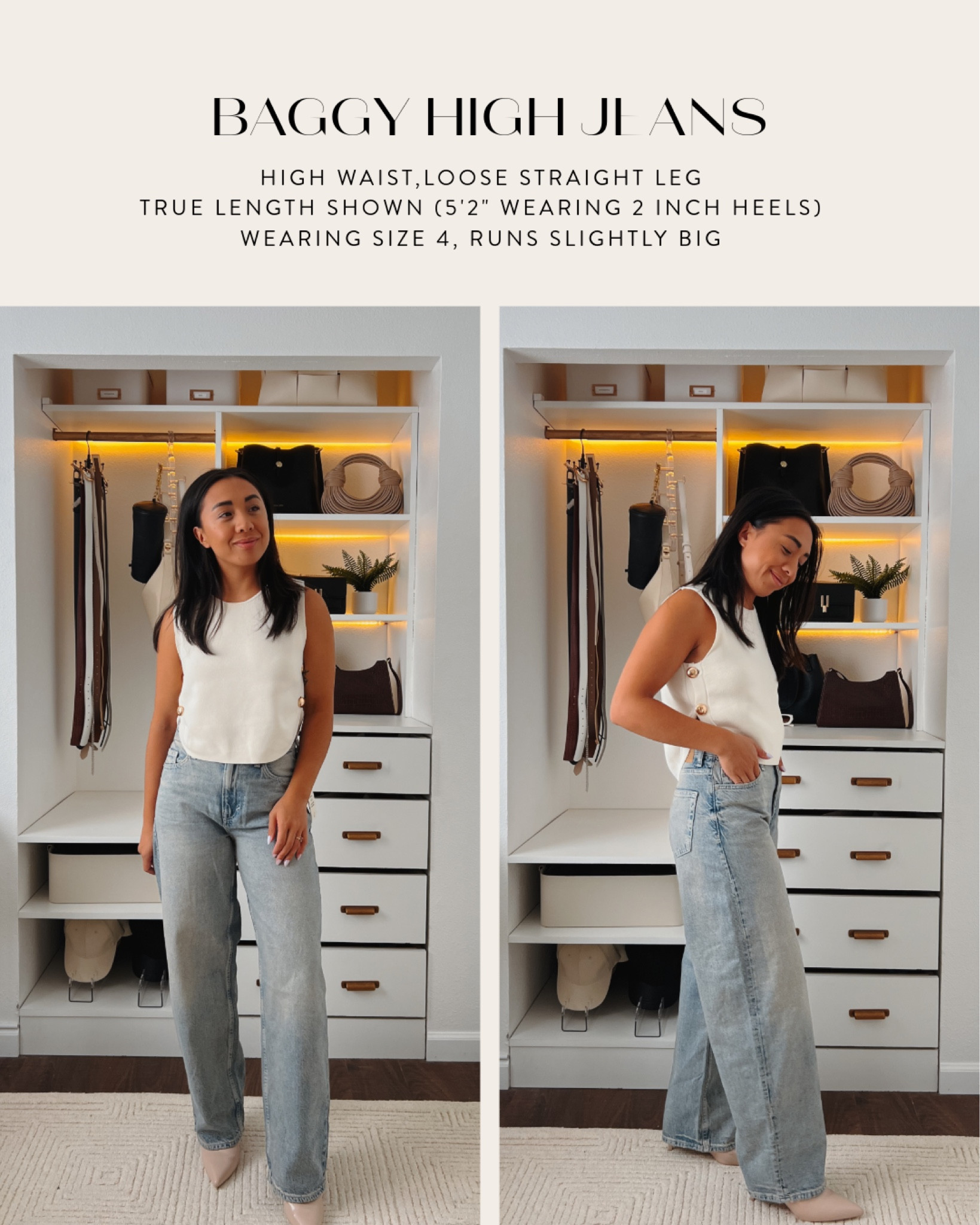 Baggy wide leg jeans from H&M

#LTKStyleTip #LTKFindsUnder50