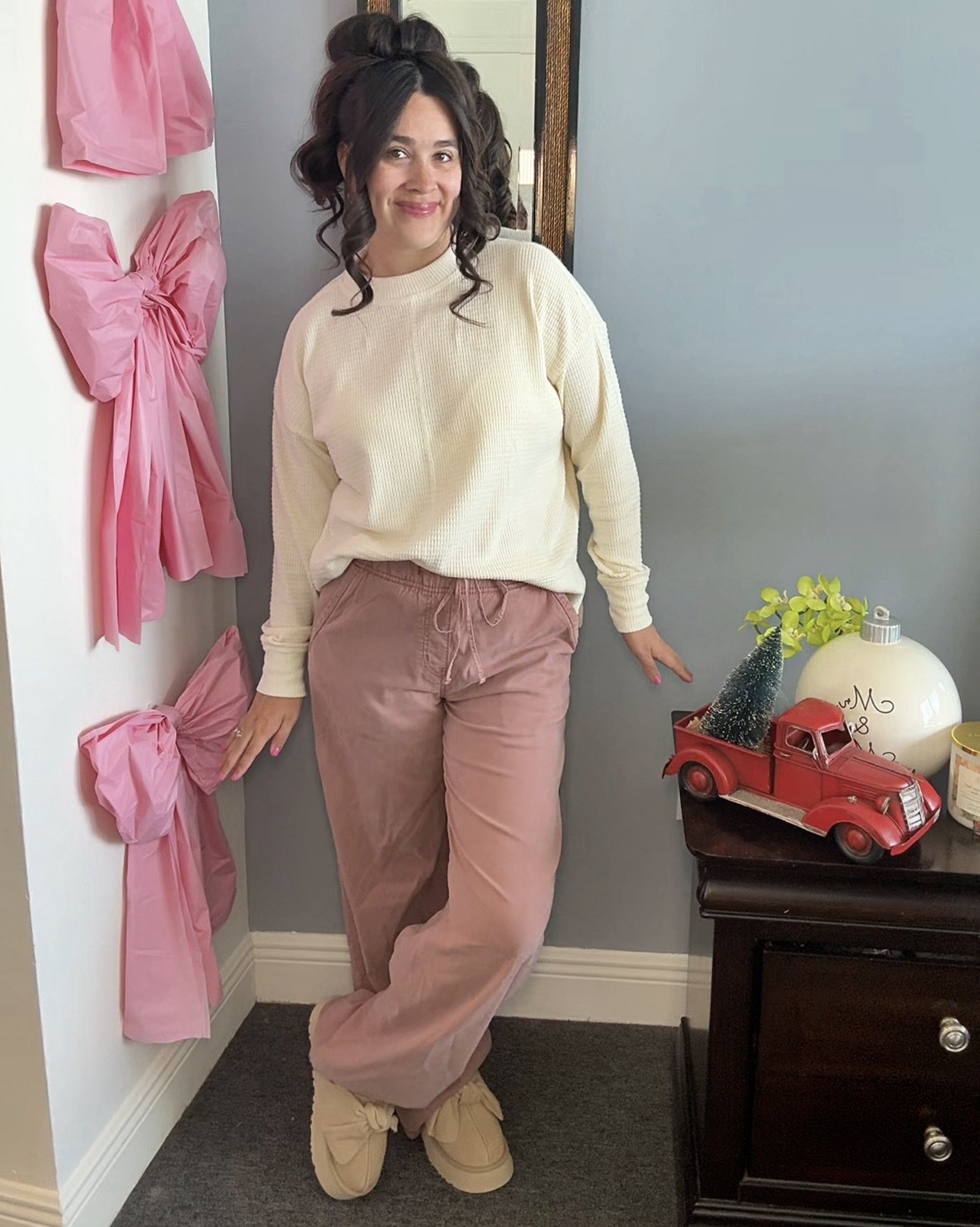 Outfit from @americaneagle. Top size XS.   Pants size XS. 

#LTKootd #LTKgrwm #LTKSeasonal