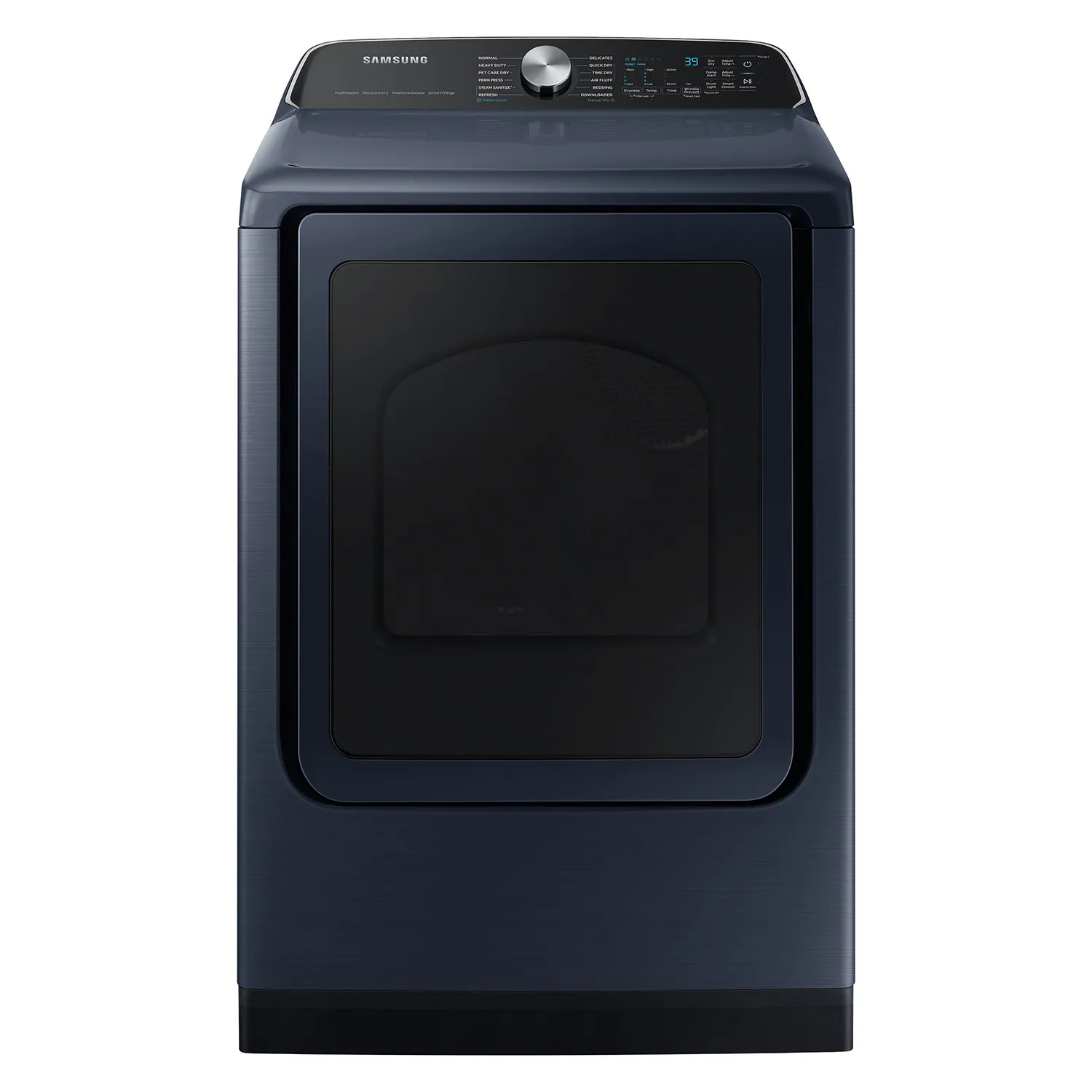Samsung Pet Care Dry and Steam Sanitize+ Large Steam Cycle Vented Gas Dryer ( Brushed Navy ) | DV... | Lowe's