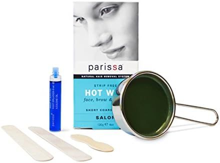 HOT (Hard) Wax Strip-Free (120g), Parissa Salon Style Hair removal waxing Kit for bikini, brazili... | Amazon (US)