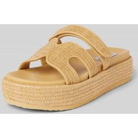 Steve Madden Slides mit Plateausohle Modell 'BIGMISSILE' in Beige, Größe 38 | Peek & Cloppenburg* Düsseldorf DE