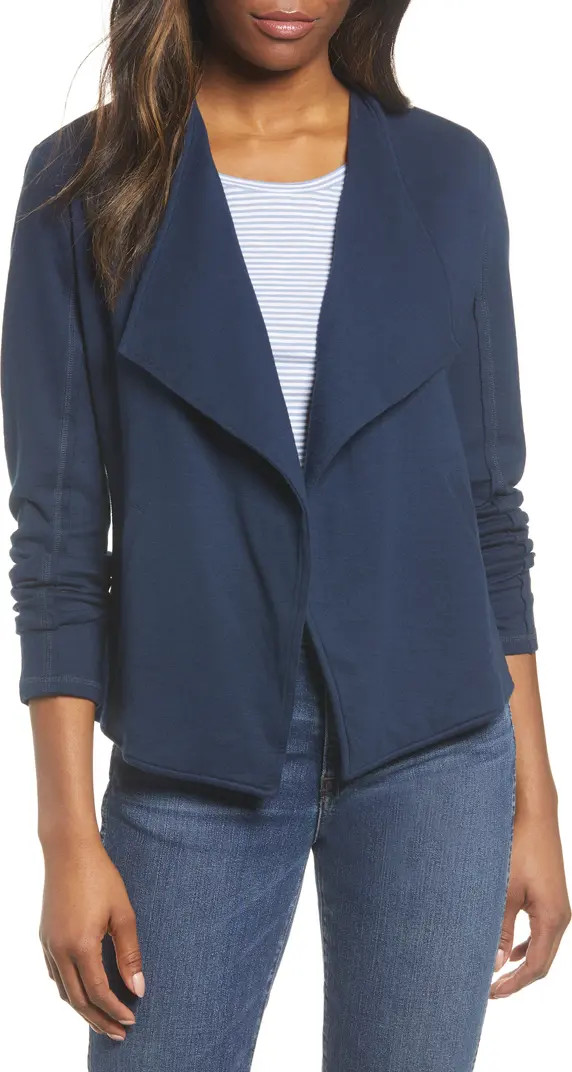 Caslon® Drape Collar Knit Blazer | Nordstrom | Nordstrom