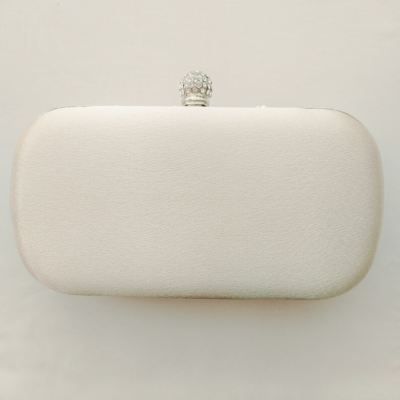 Venice Ivory Crystal Beaded Bridal Clutch Wedding Crystal Clutch Bridal Clutch Bag Pearl Clutch -... | Etsy (US)