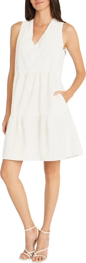 Sleeveless Tiered Fit & Flare Dress | Nordstrom Rack