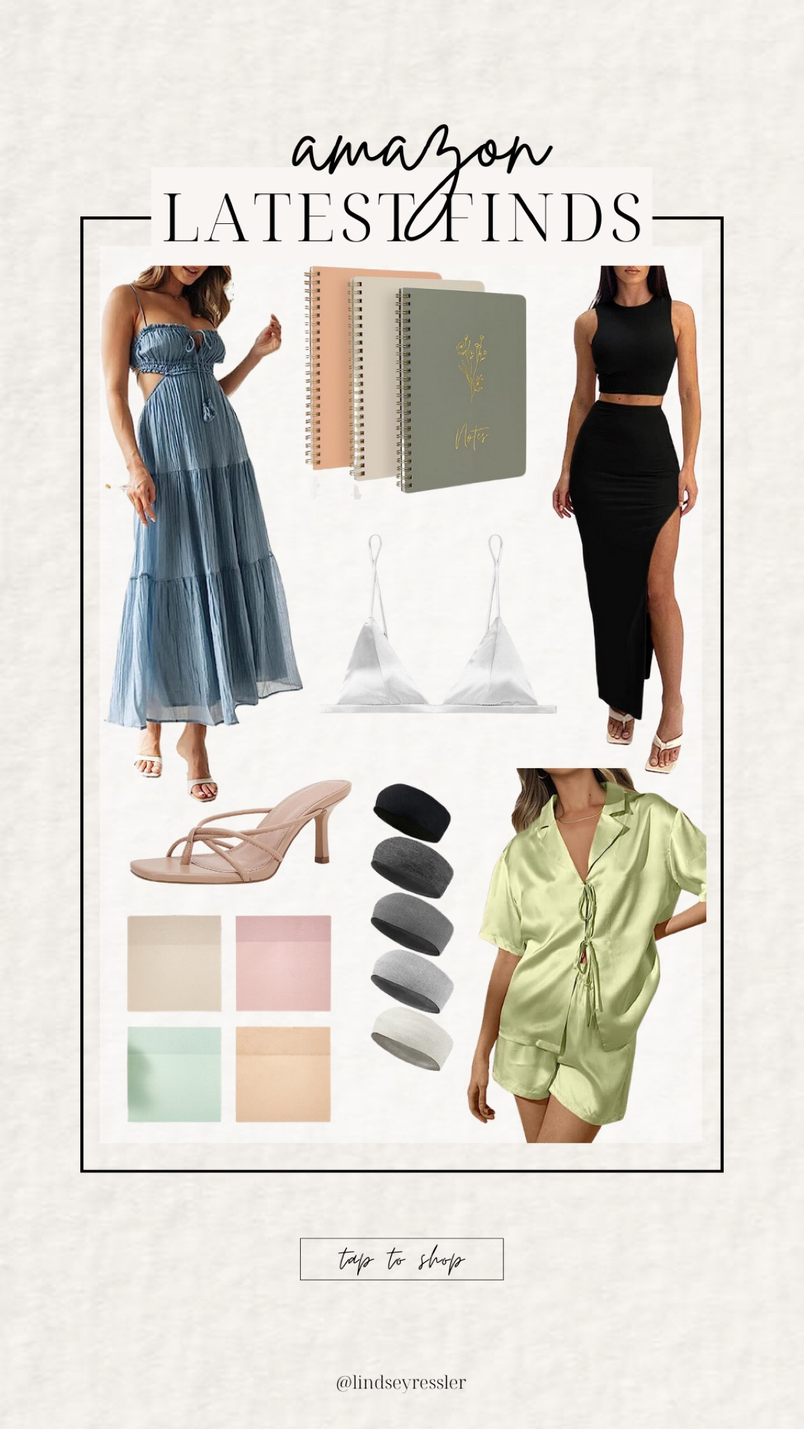 Amazon Latest Finds

Amazon fashion, summer fashion, two pieces set, nude heels, satin pajamas, headbands, home office, bralette, amazon finds 

#LTKunder50 #LTKshoecrush #LTKSeasonal