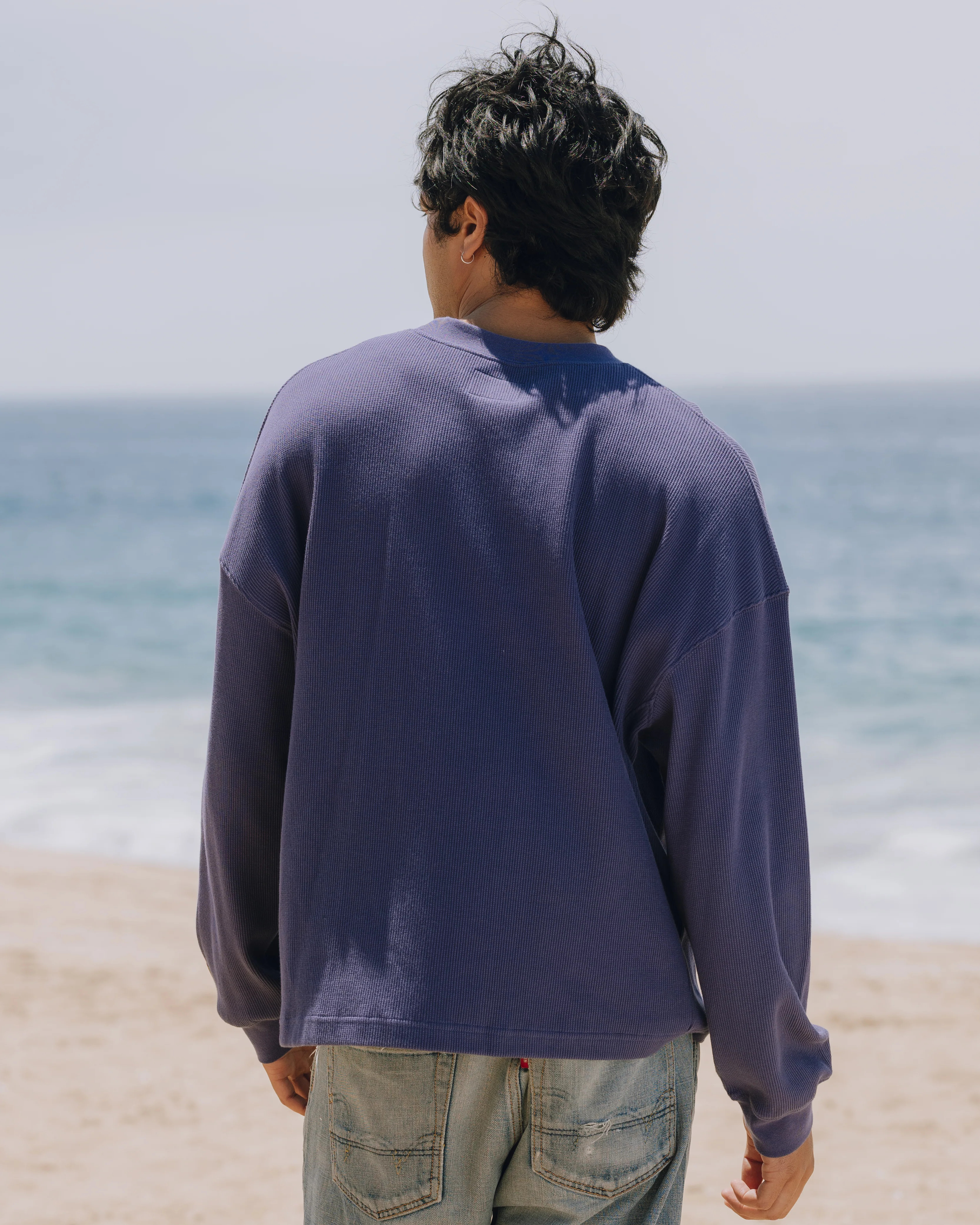 Oversized Thermal - Navy | Daily Drills LLC